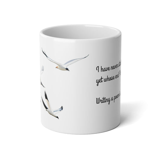 Writing Is Discovering - Jumbo Mug, 20oz