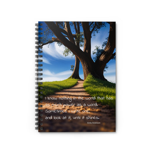 Writers Spiral Notebook - Ruled Line