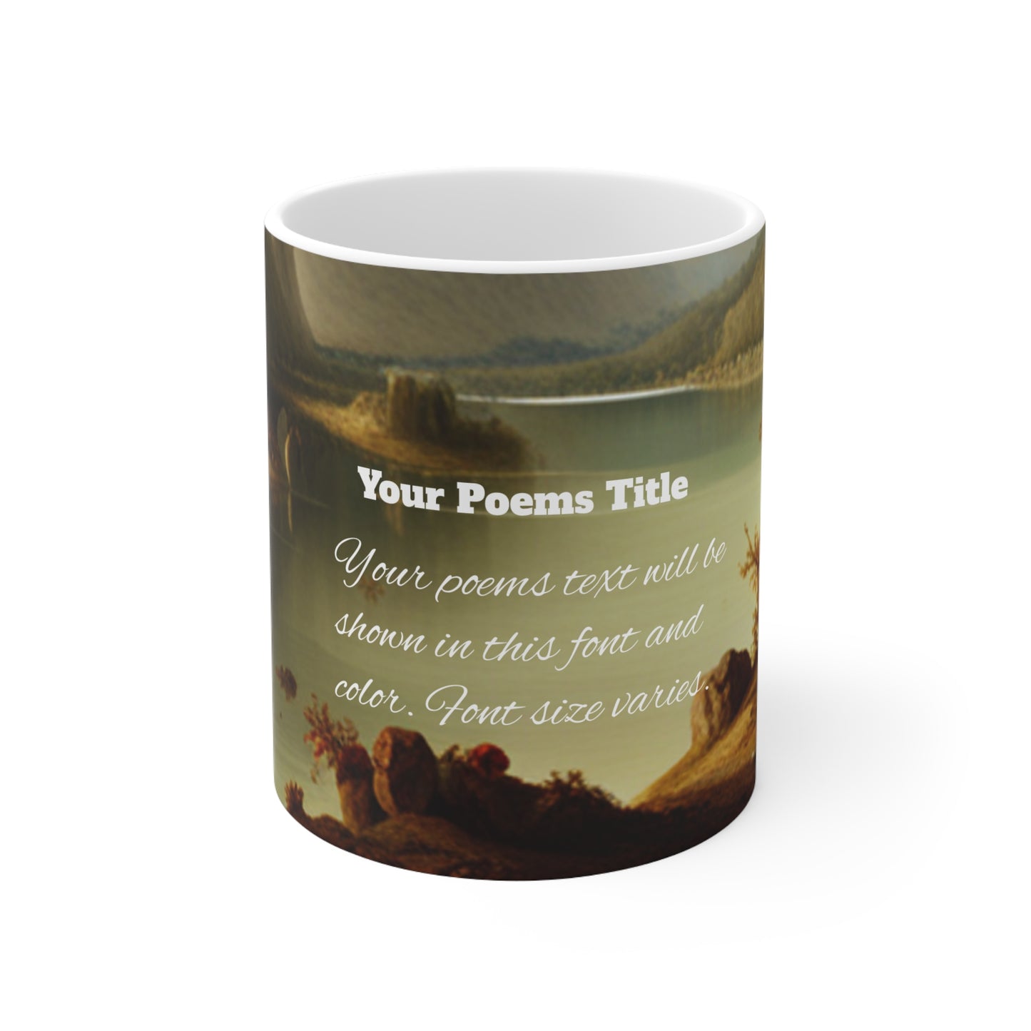 Your Poem Lake Scene